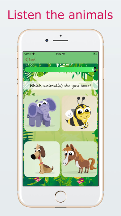 Emulate iPhone app Animals and sounds quiz using MyAndroid Emulate iPhone app Animals and sounds quiz using MyAndroid