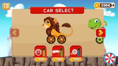 Emulate iPhone app Animals Car Race using MyAndroid
