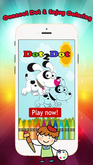 Emulate iPhone app Animals Dot to Dot Coloring Book - Kids free learning games using MyAndroid Emulate iPhone app Animals Dot to Dot Coloring Book - Kids free learning games using MyAndroid