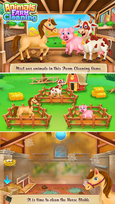 Emulate iPhone app Animals Farm Cleaning using MyAndroid Emulate iPhone app Animals Farm Cleaning using MyAndroid