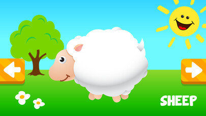 Emulate iPhone app Animals For Babies & Toddlers using MyAndroid