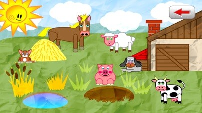 Emulate iPhone app Animals for Toddlers using MyAndroid