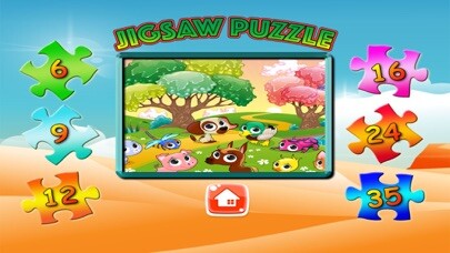 Emulate iPhone app Animals Fun Puzzle For Kids Free Games using MyAndroid