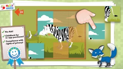 Emulate iPhone app ANIMALS-GAMES Happytouch® using MyAndroid