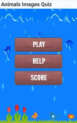 Emulate Android APK Animals Images Quiz