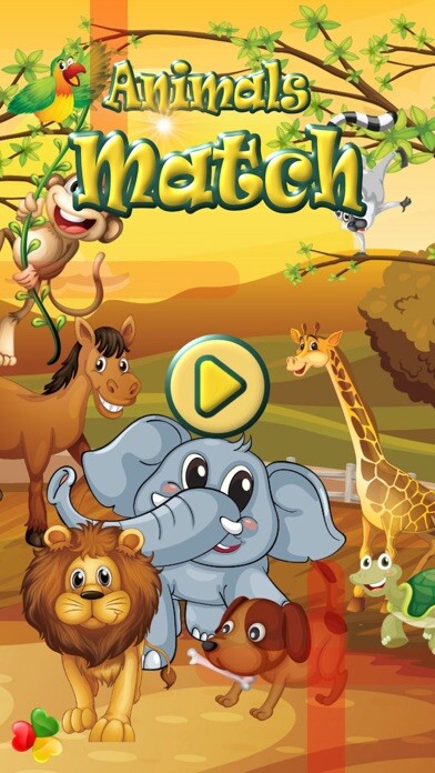 Emulate iPhone app Animals Match - Fun Animal Connect Dots Game For Kids using MyAndroid