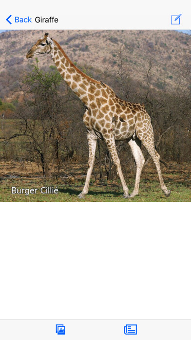 Emulate iPhone app Animals of Pilanesberg using MyAndroid