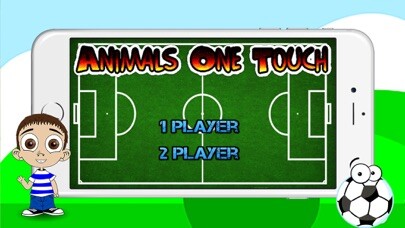 Emulate iPhone app Animals One Touch Soccer Game using MyAndroid