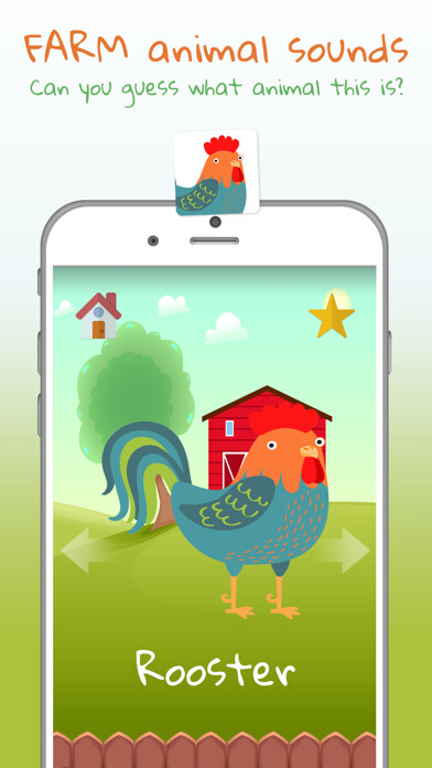 Emulate iPhone app Animal sounds 123 using MyAndroid