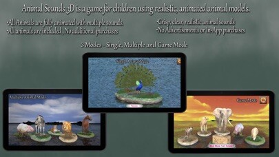 Emulate iPhone app Animal Sounds 3D using MyAndroid