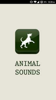 Emulate Android APK Animal sounds - App for kids