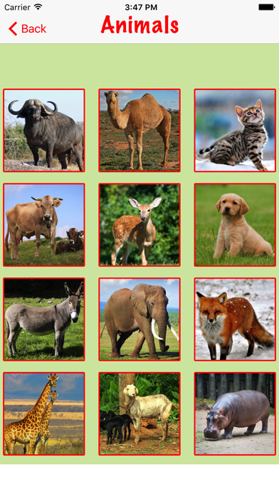 Emulate iPhone app Animal Sounds - Easy learning app for kids using MyAndroid Emulate iPhone app Animal Sounds - Easy learning app for kids using MyAndroid