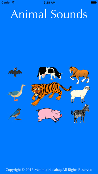 Emulate iPhone app Animal Sounds for learning using MyAndroid Emulate iPhone app Animal Sounds for learning using MyAndroid