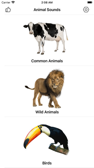 Emulate iPhone app Animal Sounds Pro & Bird Noise using MyAndroid Emulate iPhone app Animal Sounds Pro & Bird Noise using MyAndroid