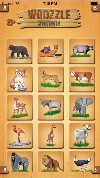 Emulate iPhone app Animals Puzzle Woozzle using MyAndroid Emulate iPhone app Animals Puzzle Woozzle using MyAndroid