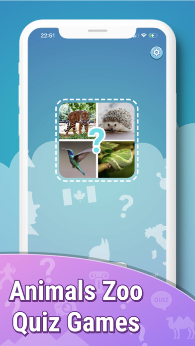 Emulate iPhone app Animals quiz guess mammals zoo using MyAndroid Emulate iPhone app Animals quiz guess mammals zoo using MyAndroid