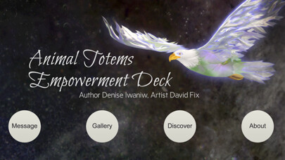 Emulate iPhone app Animal Totems Empowerment Deck using MyAndroid
