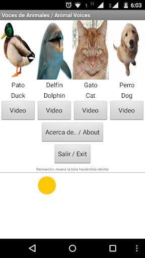 Run android online APK AnimalVoices from MyAndroid or emulate AnimalVoices using MyAndroid