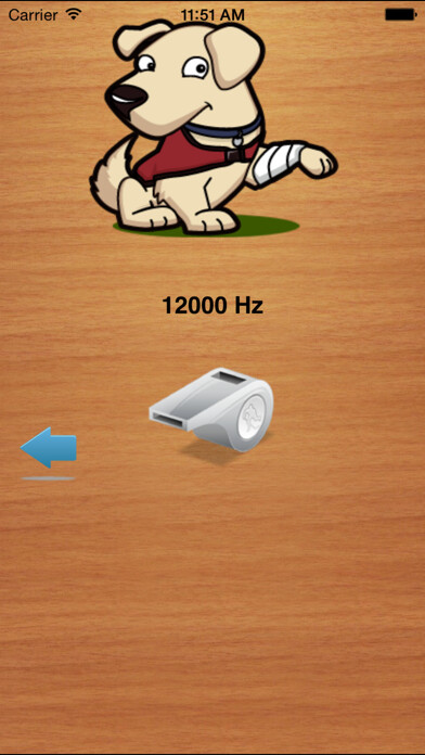 Emulate iPhone app Animal Whistle using MyAndroid