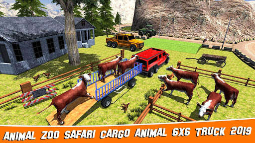 Run android online APK Animal Zoo Safari Cargo Animal 6X6 Truck 2019 from MyAndroid or emulate Animal Zoo Safari Cargo Animal 6X6 Truck 2019 using MyAndroid