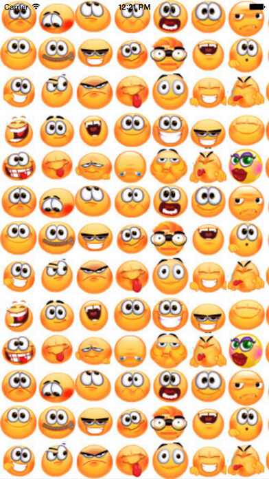 Emulate iPhone app Animated 3D Emoji Stickers using MyAndroid