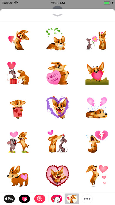 Emulate iPhone app Animated Biscuit in Love Emoji using MyAndroid Emulate iPhone app Animated Biscuit in Love Emoji using MyAndroid