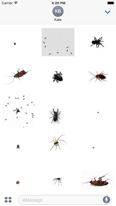 Emulate iPhone app Animated Bugs using MyAndroid Emulate iPhone app Animated Bugs using MyAndroid