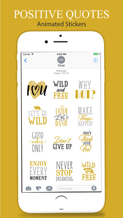 Emulate iPhone app Animated Calligraphy Stickers using MyAndroid Emulate iPhone app Animated Calligraphy Stickers using MyAndroid