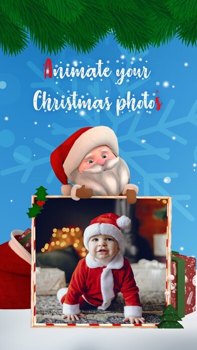 Emulate iPhone app Animated Christmas Frames using MyAndroid Emulate iPhone app Animated Christmas Frames using MyAndroid
