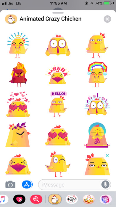 Emulate iPhone app Animated Crazy Chicken using MyAndroid Emulate iPhone app Animated Crazy Chicken using MyAndroid