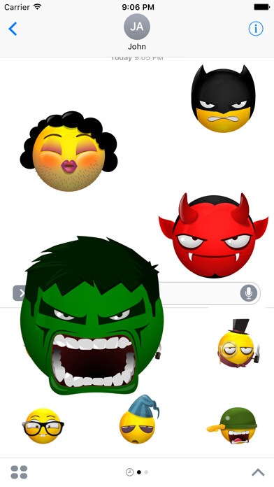 Emulate iPhone app Animated Emoji Characters using MyAndroid Emulate iPhone app Animated Emoji Characters using MyAndroid