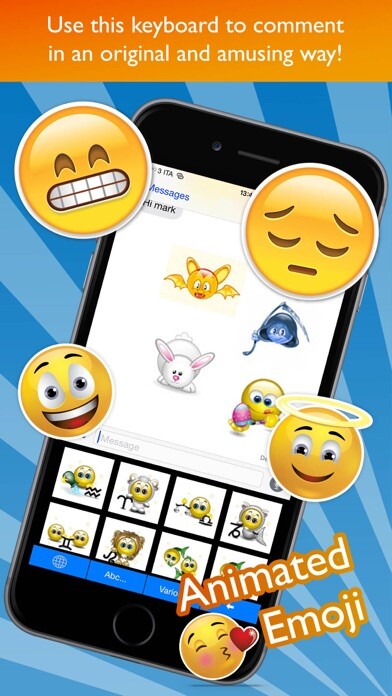 Emulate iPhone app Animated Emoji Keyboard using MyAndroid Emulate iPhone app Animated Emoji Keyboard using MyAndroid