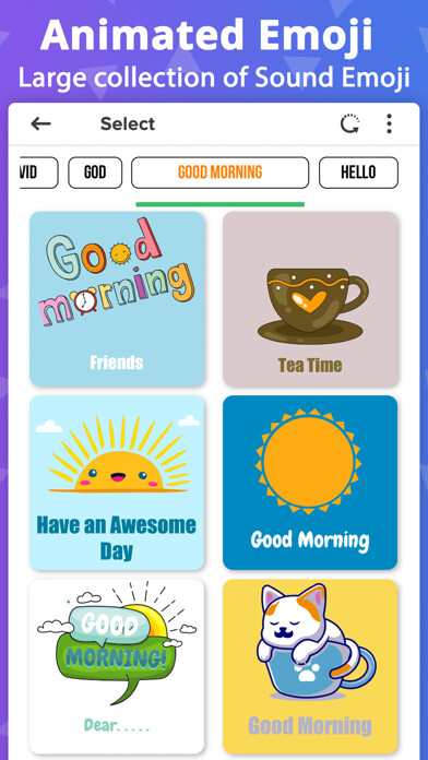 Emulate iPhone app Animated Gif Maker Emoji Maker using MyAndroid Emulate iPhone app Animated Gif Maker Emoji Maker using MyAndroid