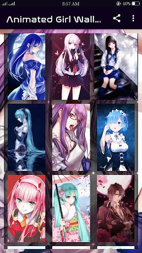 Run android online APK Animated girl Wallpaper from MyAndroid or emulate Animated girl Wallpaper using MyAndroid