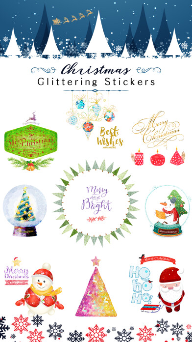 Emulate iPhone app Animated Glittering Christmas using MyAndroid Emulate iPhone app Animated Glittering Christmas using MyAndroid