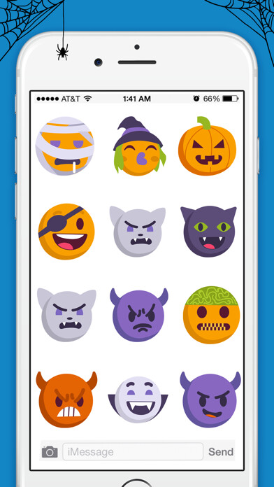 Emulate iPhone app Animated Haunting Halloween using MyAndroid Emulate iPhone app Animated Haunting Halloween using MyAndroid