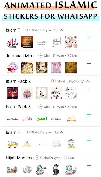 Run android online APK Animated Islamic WastickerApp from MyAndroid or emulate Animated Islamic WastickerApp using MyAndroid