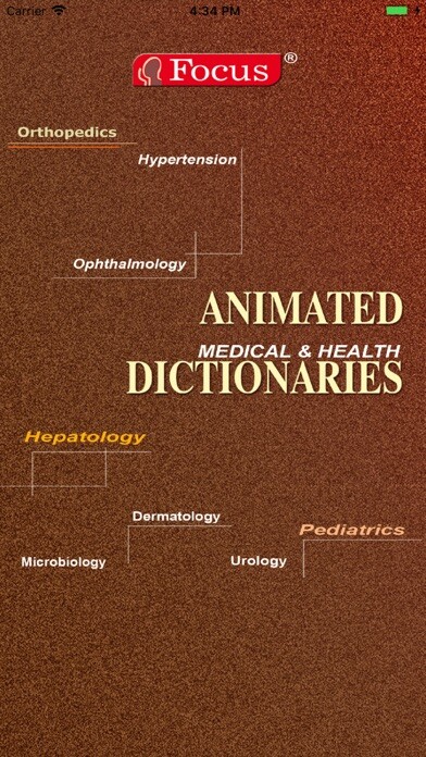 Emulate iPhone app Animated Medical Dictionaries using MyAndroid Emulate iPhone app Animated Medical Dictionaries using MyAndroid