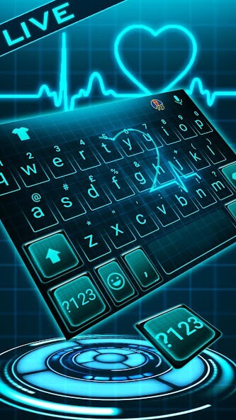 Run android online APK Animated Neon Heart Keyboard Theme from MyAndroid or emulate Animated Neon Heart Keyboard Theme using MyAndroid