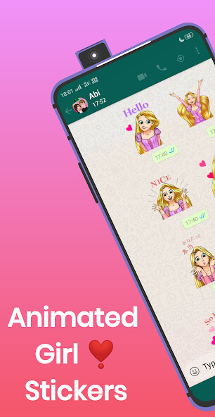 Run android online APK Animated Sticker Pro from MyAndroid or emulate Animated Sticker Pro using MyAndroid