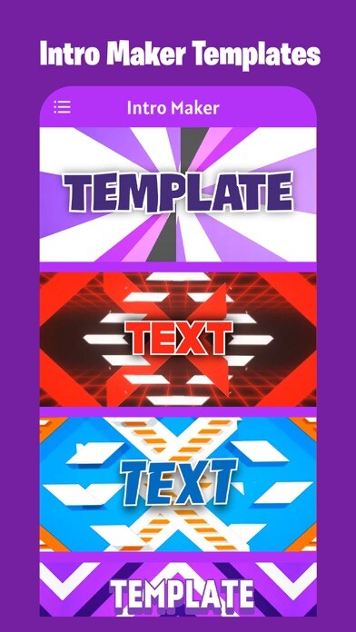 Emulate iPhone app Animated Text - Intro Maker using MyAndroid