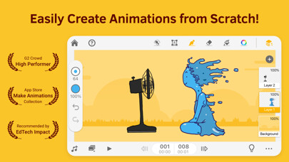 Emulate iPhone app Animation Desk® Draw & Animate using MyAndroid Emulate iPhone app Animation Desk® Draw & Animate using MyAndroid