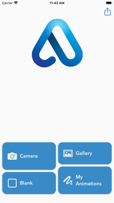 Emulate iPhone app Animator : Animation Maker using MyAndroid