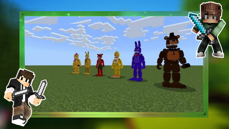 Run android online APK Animatronics mod for Minecraft from MyAndroid or emulate Animatronics mod for Minecraft using MyAndroid