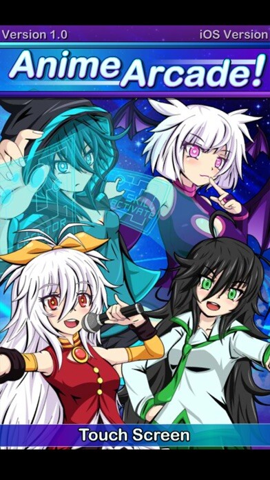 Emulate iPhone app Anime Arcade using MyAndroid