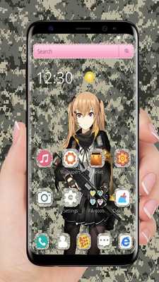 Emulate Android APK Anime camo girl live wallpaper theme Emulate Android APK Anime camo girl live wallpaper theme