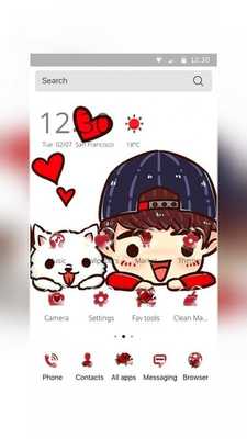 Emulate Android APK Anime Cartoon kitty Cool Boy