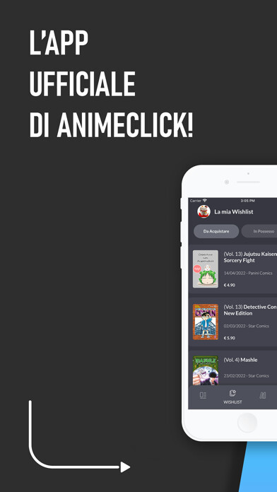 Emulate iPhone app AnimeClick APP using MyAndroid