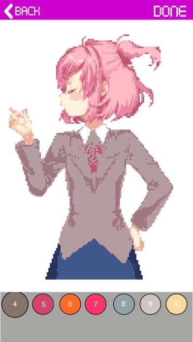 Emulate iPhone app Anime Coloring Game -Doki doki using MyAndroid Emulate iPhone app Anime Coloring Game -Doki doki using MyAndroid