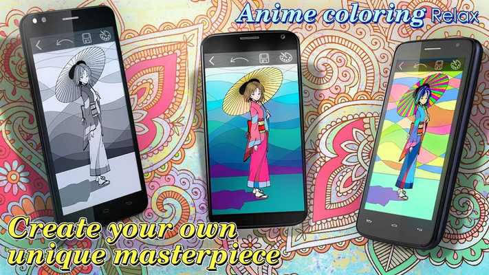 Emulate Android APK Anime coloring relax Emulate Android APK Anime coloring relax